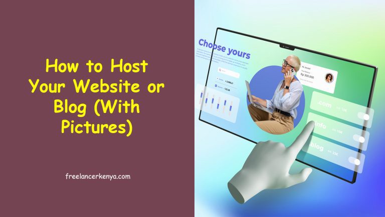 How to Host Your Website or Blog (With Pictures)