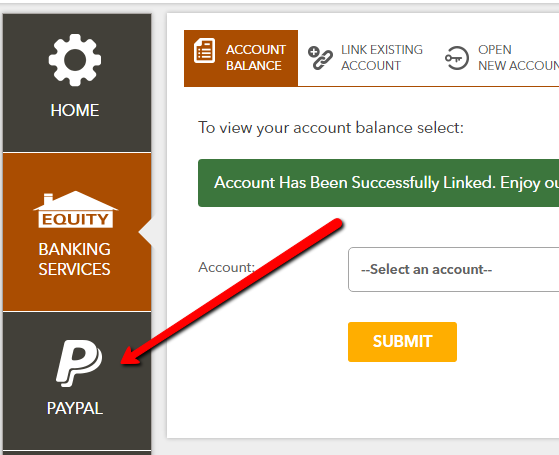 Link Your PayPal Account